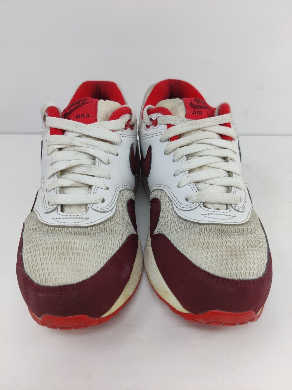 Nike Women’s Air Max 1 Essential Action Sneakers Red Women's Sz US 7.5 - Picture 8 of 14